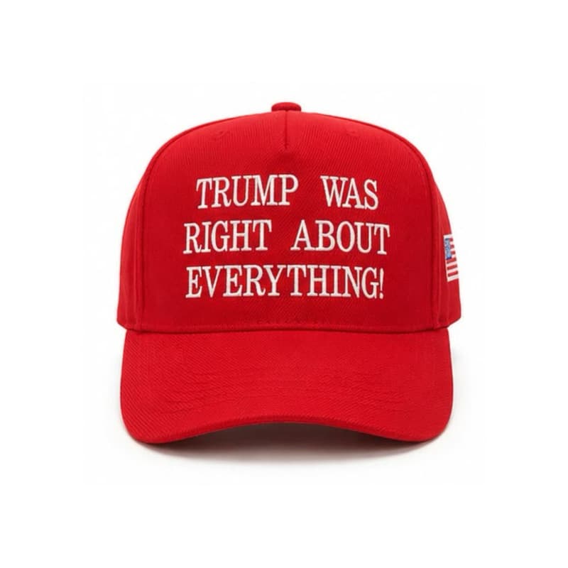 Boné Trump Bordado Ajustável Unissex Aba Curva Estilo Casual Boné Temático