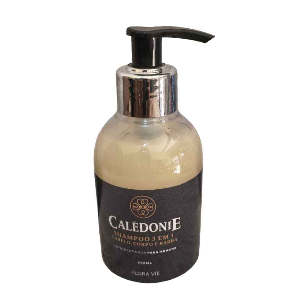 Shampoo 3 em 1 Caledonie 200ml Flora Vie