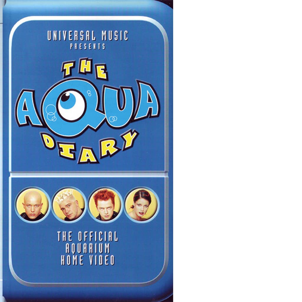 vhs Aqua – The Aqua Diary - The Official Aquarium Home Video lACRADO