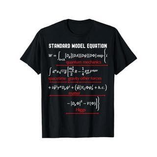 Camiseta Standard Model Equation – Estilo Geek e Conforto para o Dia a Dia