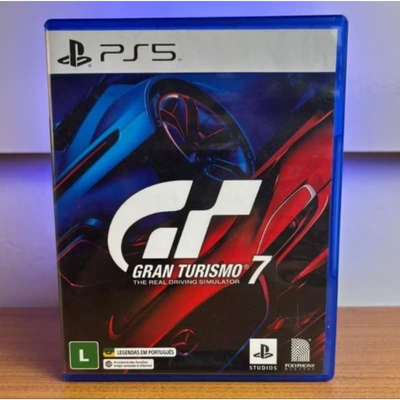 Jogo Gran Turismo 7 Simulador Carros Multiplayer PS5 Play 5 Mídia Física CD Original