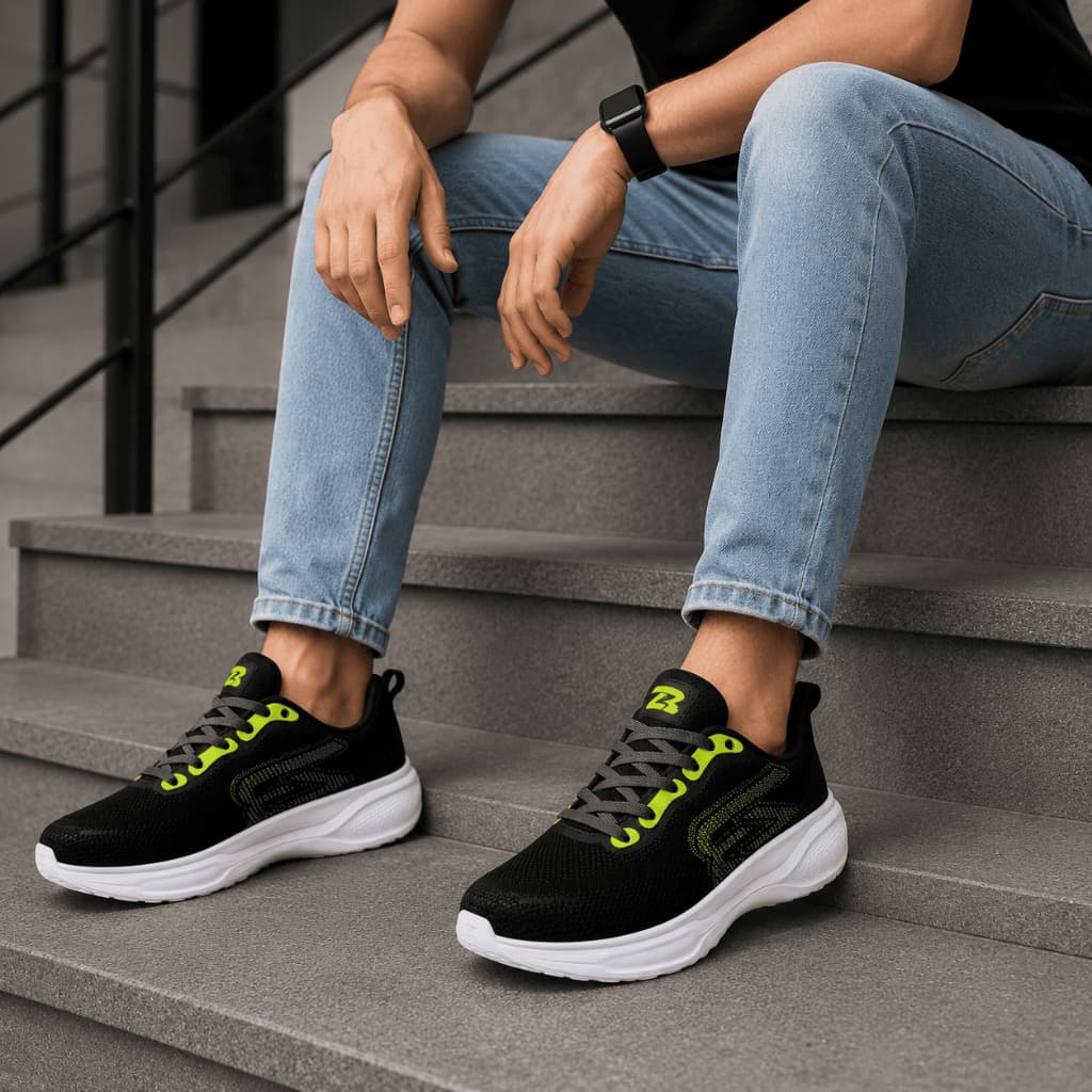 Tênis Masculino Esportivo Tamanho Grande Numeração Especial Corrida Academia Caminhada Respirável Casual