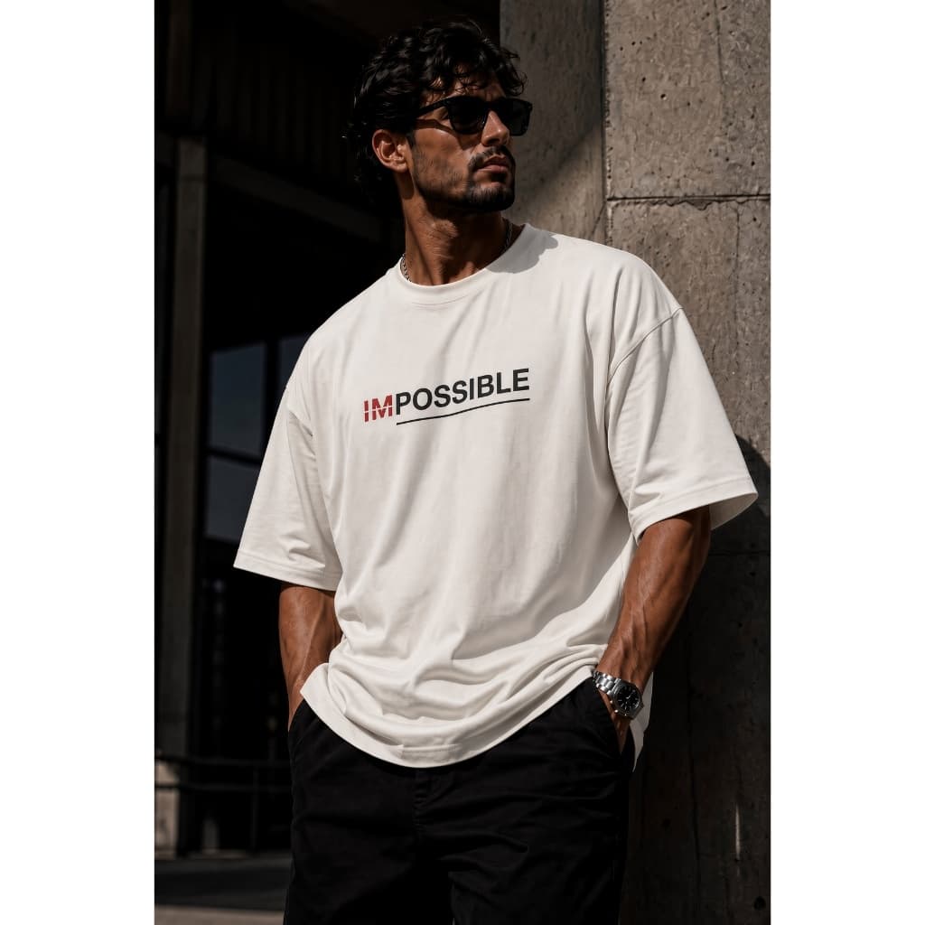 Camisa Oversized Masculina Grande Estampa Streetwear 100% Algodão Confortável Caimento no Ombro Oferta