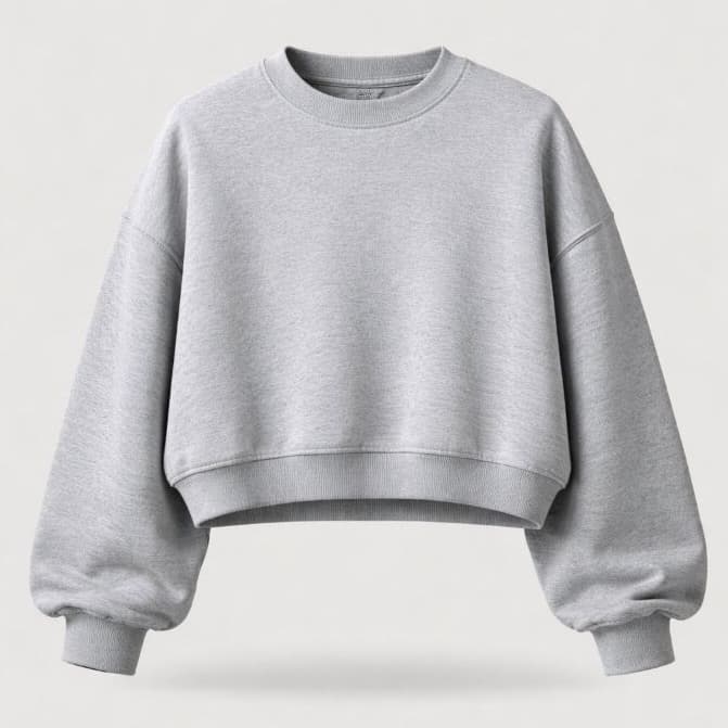 Camisa de Moletom Oversized Boxy Fit - Blusa de Frio