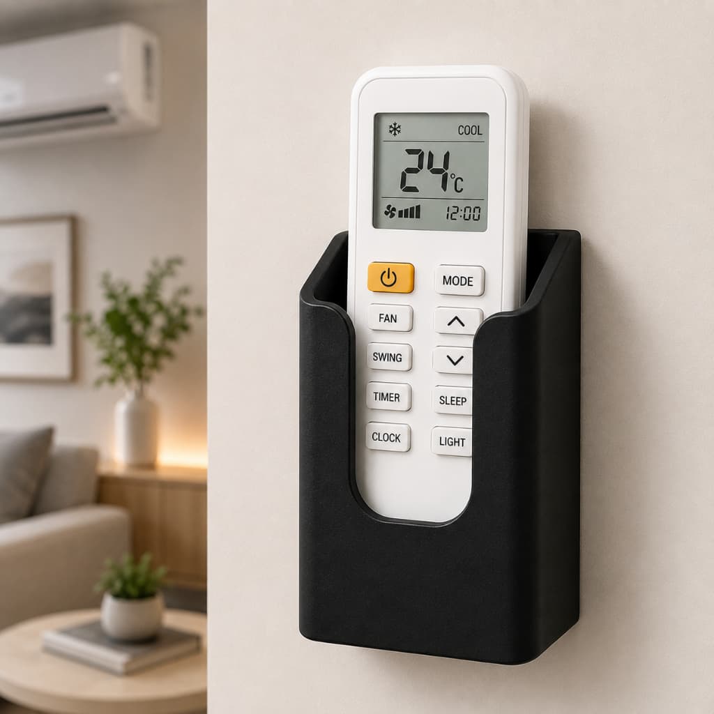 Suporte De Parede Porta Controle Remoto Ar Condicionado Tv