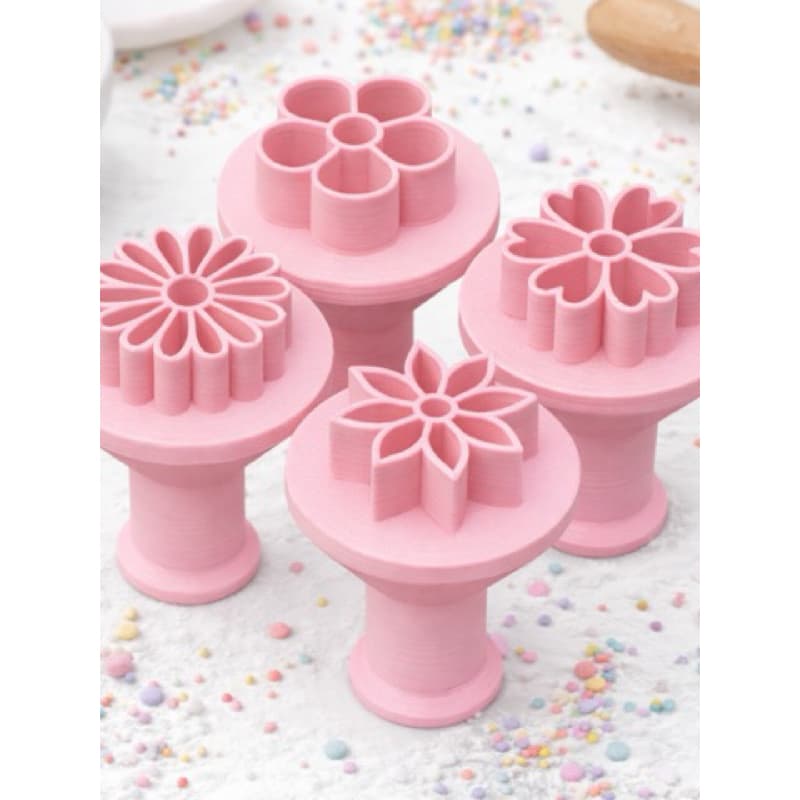 conjunto de carimbos flores