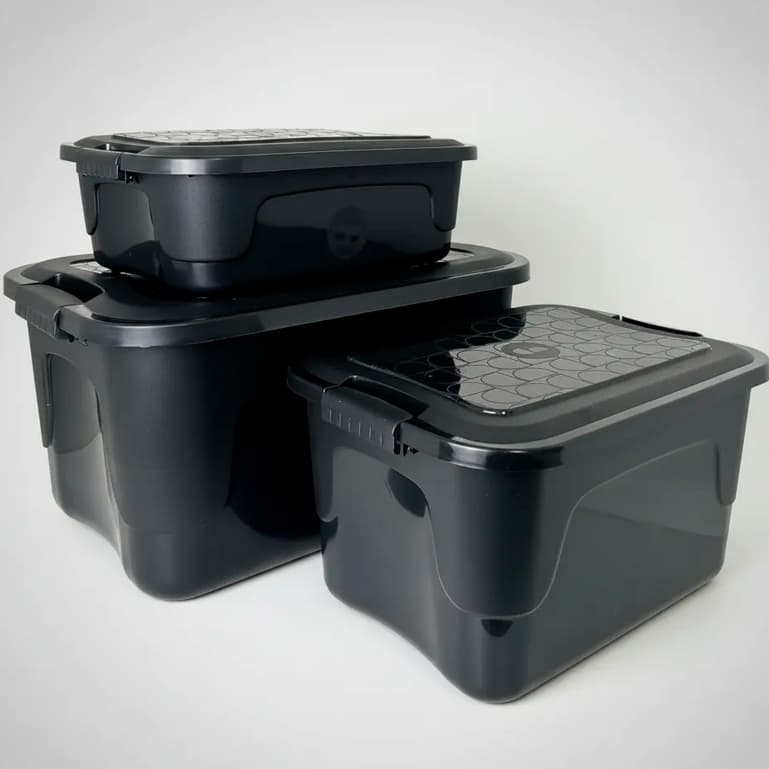 Kit 3 Caixas Organizadoras Polipropileno 9L 15L 30L 3UD  - Organização, multiuso versátil