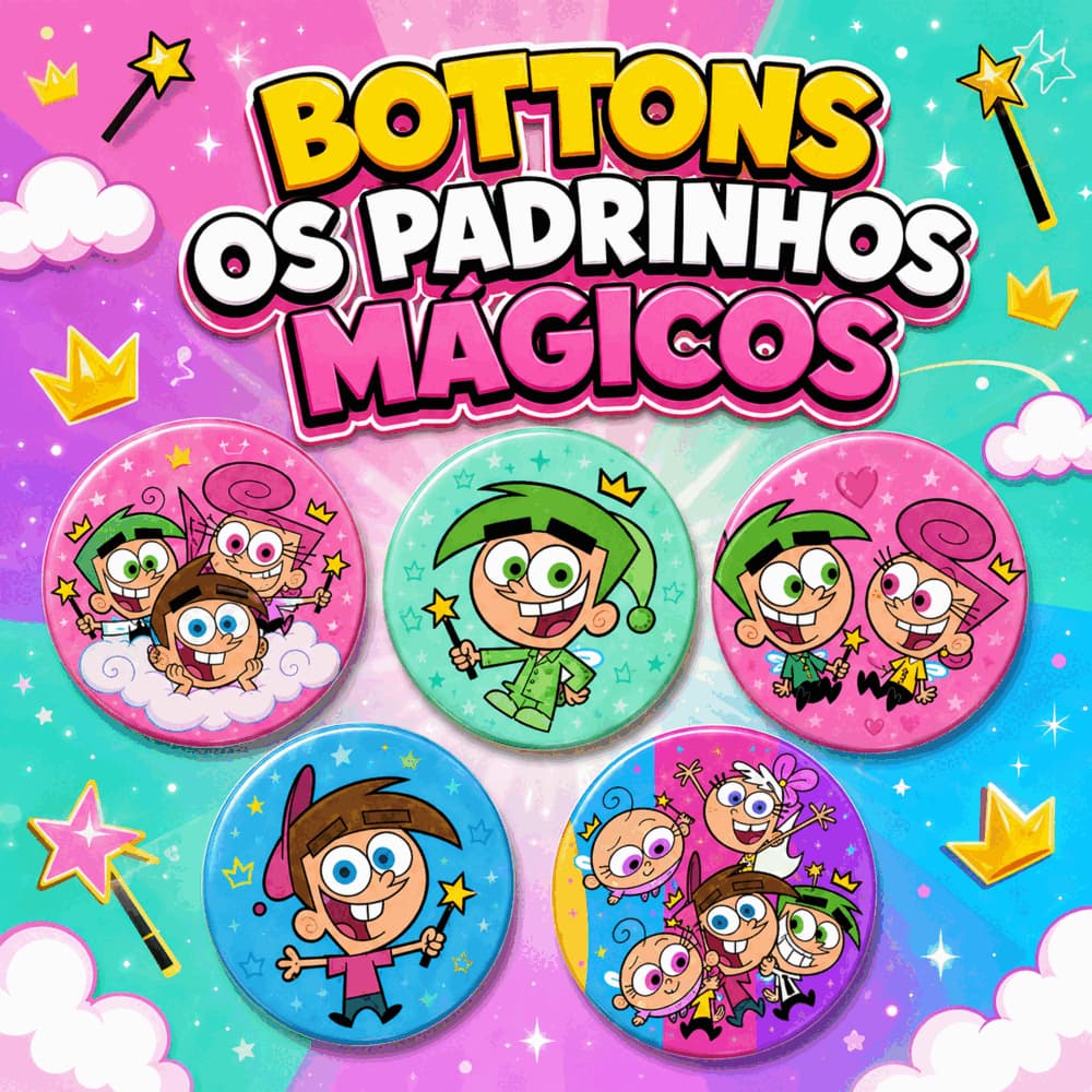 Bottons os Padrinhos Mágicos