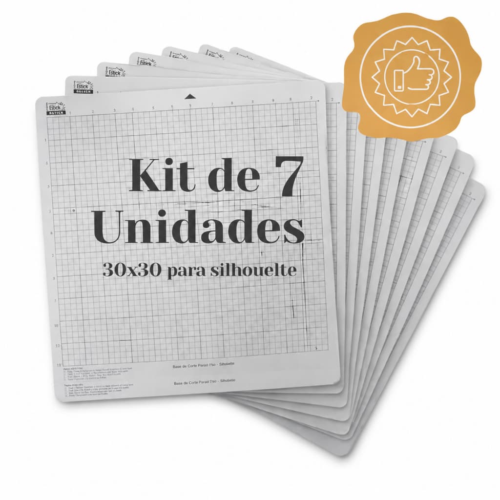 Kit 7 Base de Corte Silhouette Cameo 30x30cm