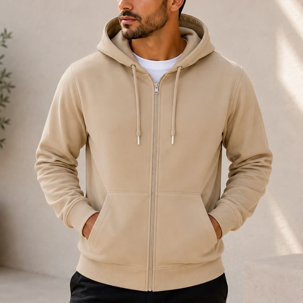 Blusa Moletom Com Capuz Agasalho Ziper Jaqueta de Frio Feminino e Masculino