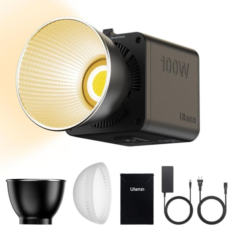 ULANZI 100W Luz de Vídeo LED Portátil Bicolor
