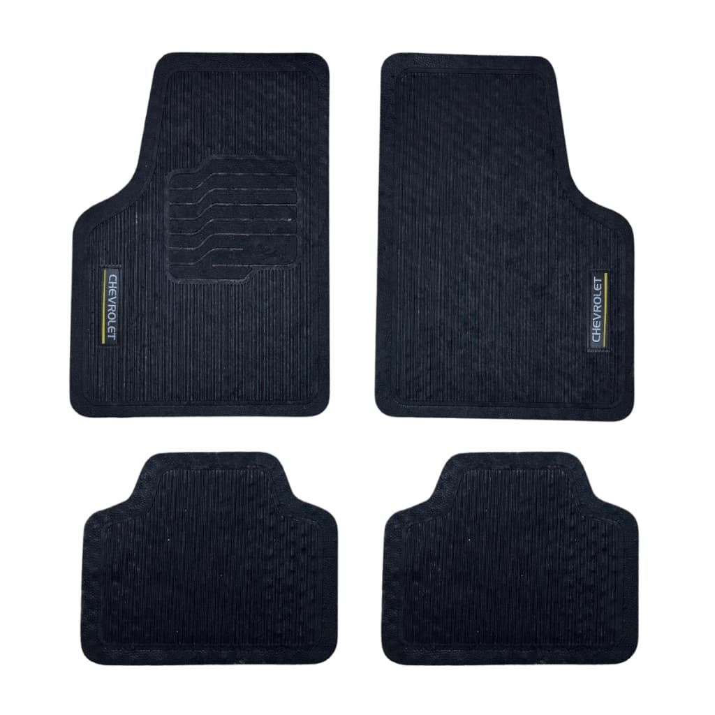 Tapete Chevrolet Impermeável Tapete Carro Chevrolet 4 Peças Emborrachado Tapete Para Carro Chevrolet