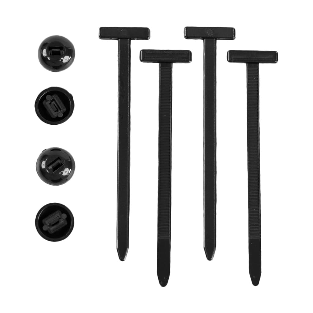 400 Unidades Abraçadeiras Tipo T 9cm Fixador De Parachoque Nylon 6.6
