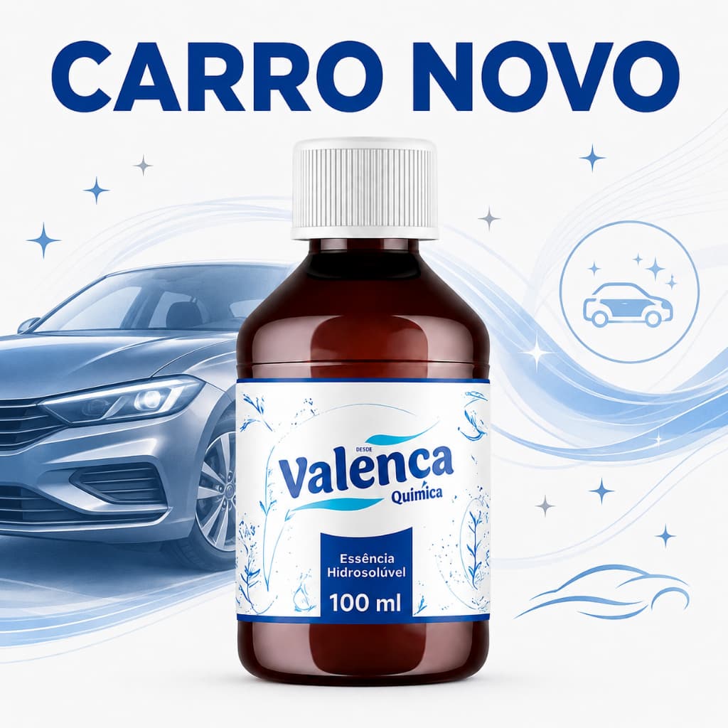Essência Pura Carro Novo Valença 100ml - Perfume para Carro, Aromatizador