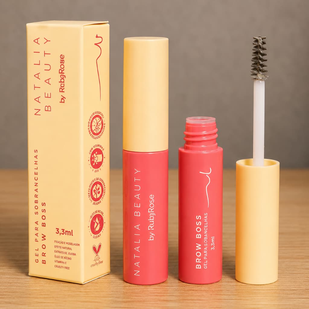 Sérum para Crescimento de Cílios e Sobrancelhas Two Much Natalia Beauty by Ruby Rose 3,8ml