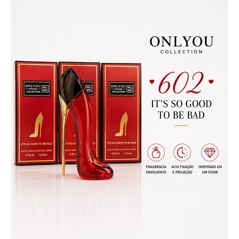 Perfume Onlyou Collection 602 30ml – Sapatinho, Caroline Herreira