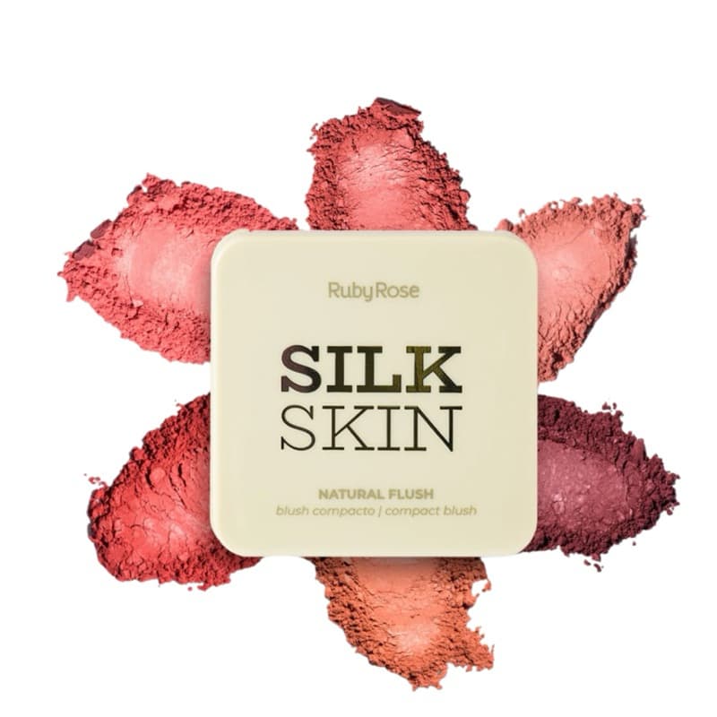 Blush Compacto Silk Skin By Ruby Rose