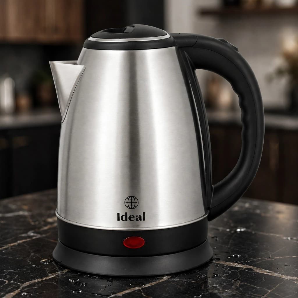 Chaleira Elétrica 1,8 Litros Inox 1500W 220V Desligamento Automático 360°
