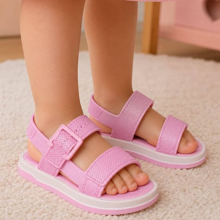 Sandália LAURA 🌼MENINA BABY CRIANÇA Papete lançamento 2027 promocao