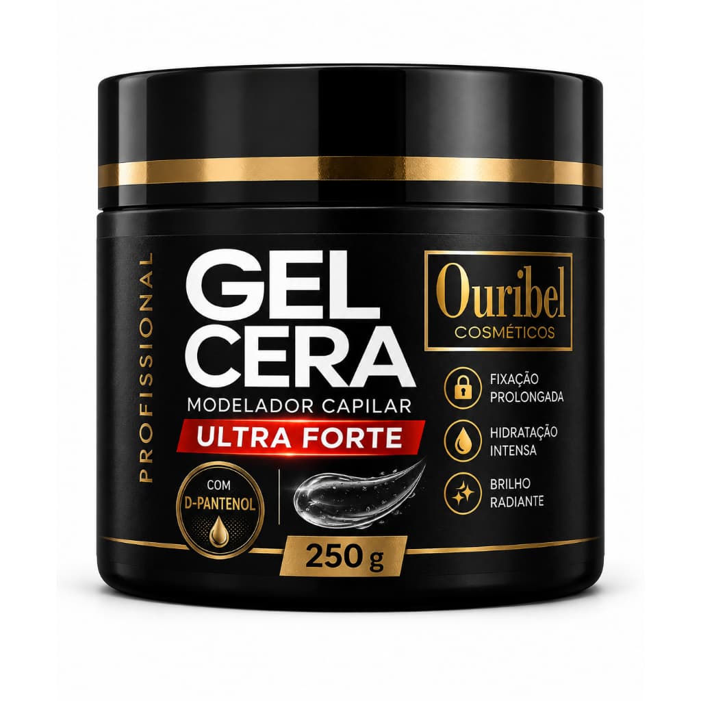 Gel Cera Capilar Ultra Forte Ouribel 250g