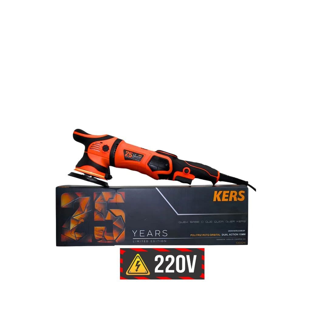 Politriz Roto Orbital 25 Years 1000W 15MM 5" 220V Kers