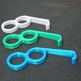 Suporte de Celular Dedo Mão Dedinho 3D – Ergonômico, Leve e Adaptável