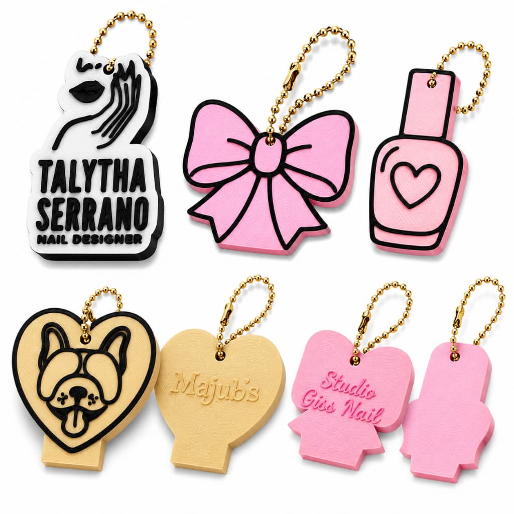 Kit Chaveiro Personalizado Abridor de Lata com Logo Feminino