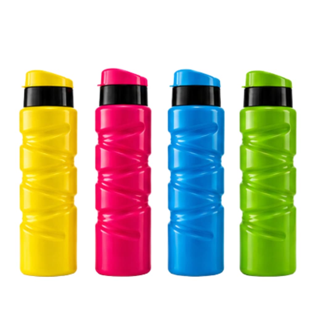 Garrafa Squeeze Esportiva 750ml Academia Treino Água Colorida