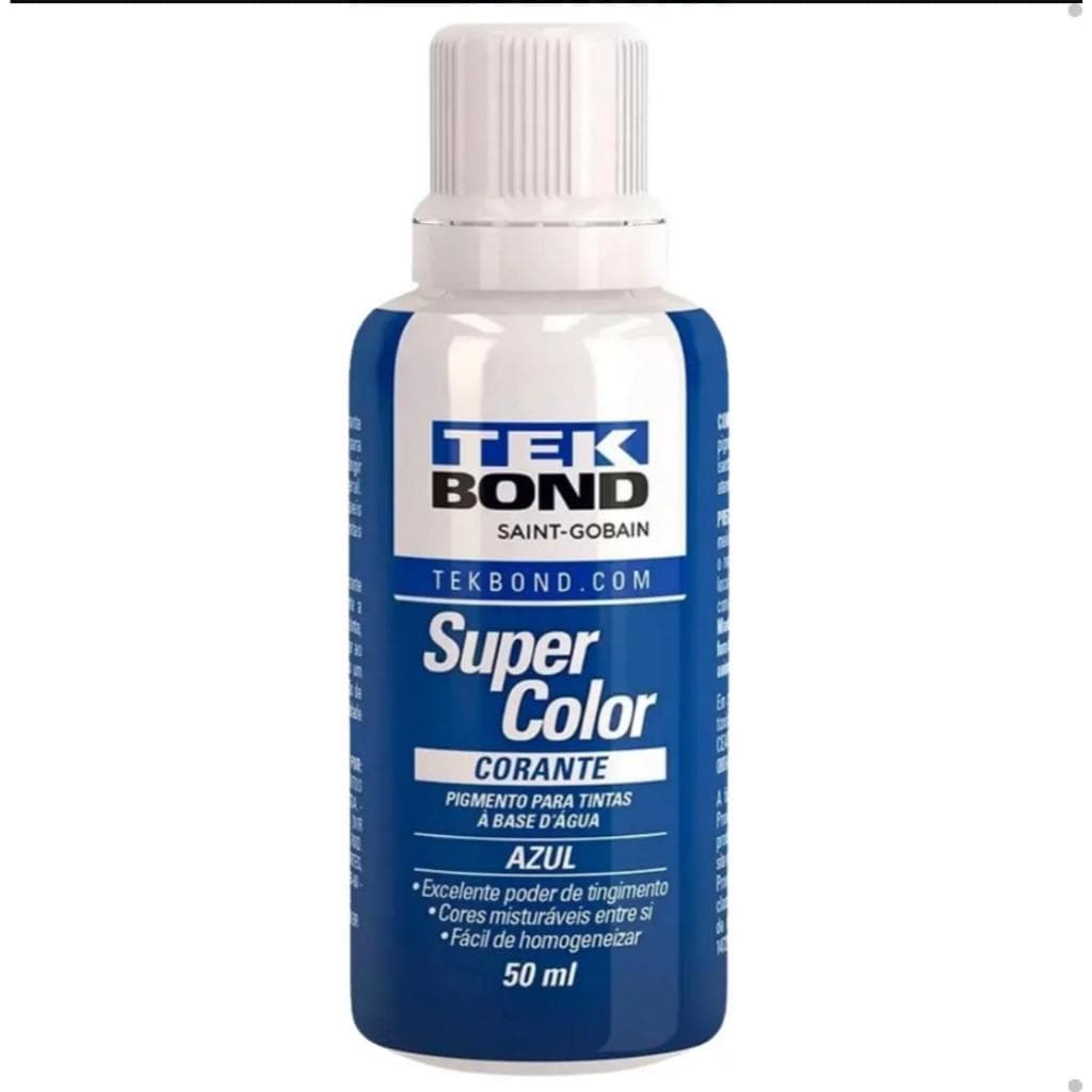 Corante TEKBOND Super Color Azul 50ml