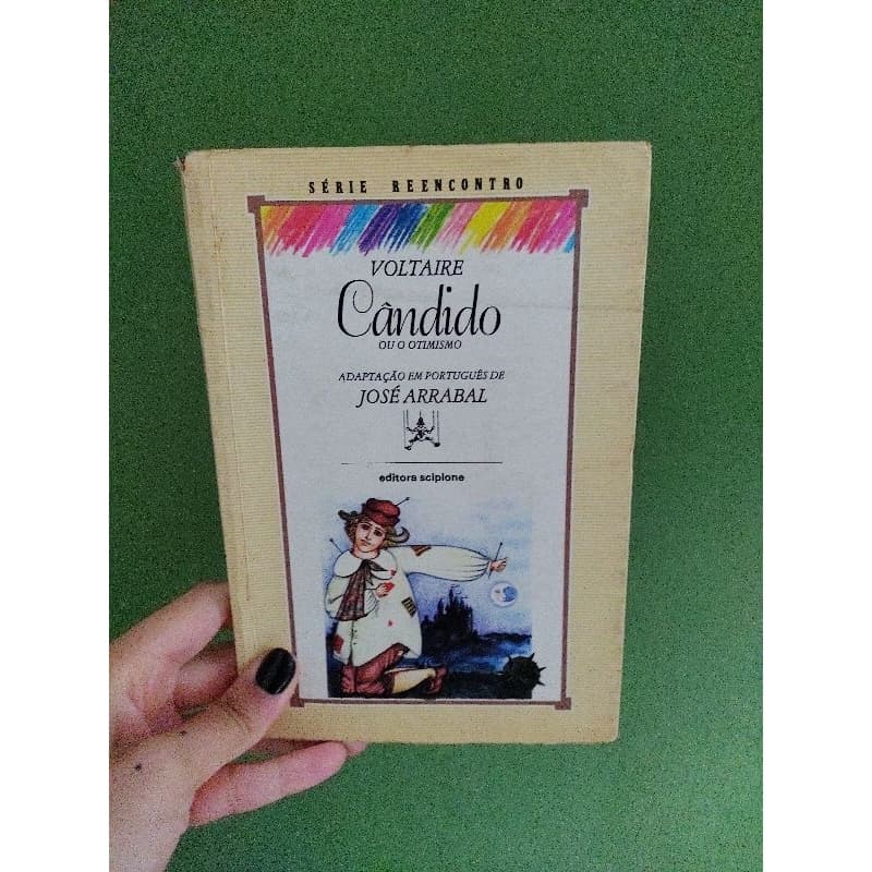 Livro Cândido ou O Otimismo (Voltaire)