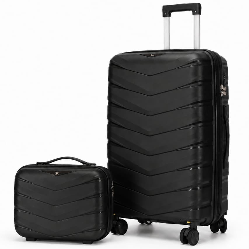 Conjunto Mala Polipropileno De Despacho 24 "Polegadas 23 kg + Frasqueira