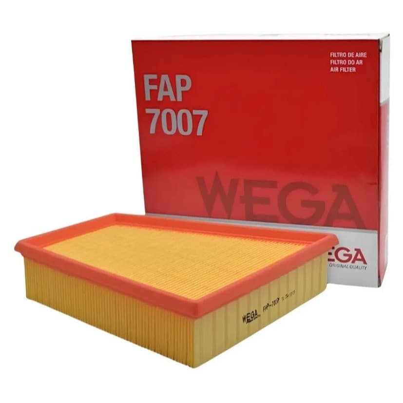 Filtro Ar Motor Gol Voyage 1.6 8v Ea111 G5 G6 G7 09/17 Wega