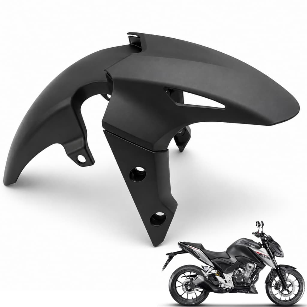 Paralama Dianteiro Cb 300f Twister 2022 A 2026 Cinza Fosco a+b