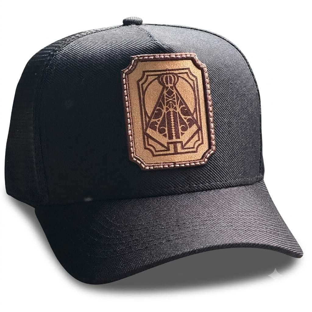 Boné Nossa Senhora Aparecida Católico Tela Respiravel Estilo Country Telinha envio Imediato