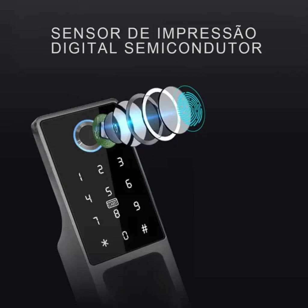 Fechadura Eletrônica Inteligente Digital 5 em 1