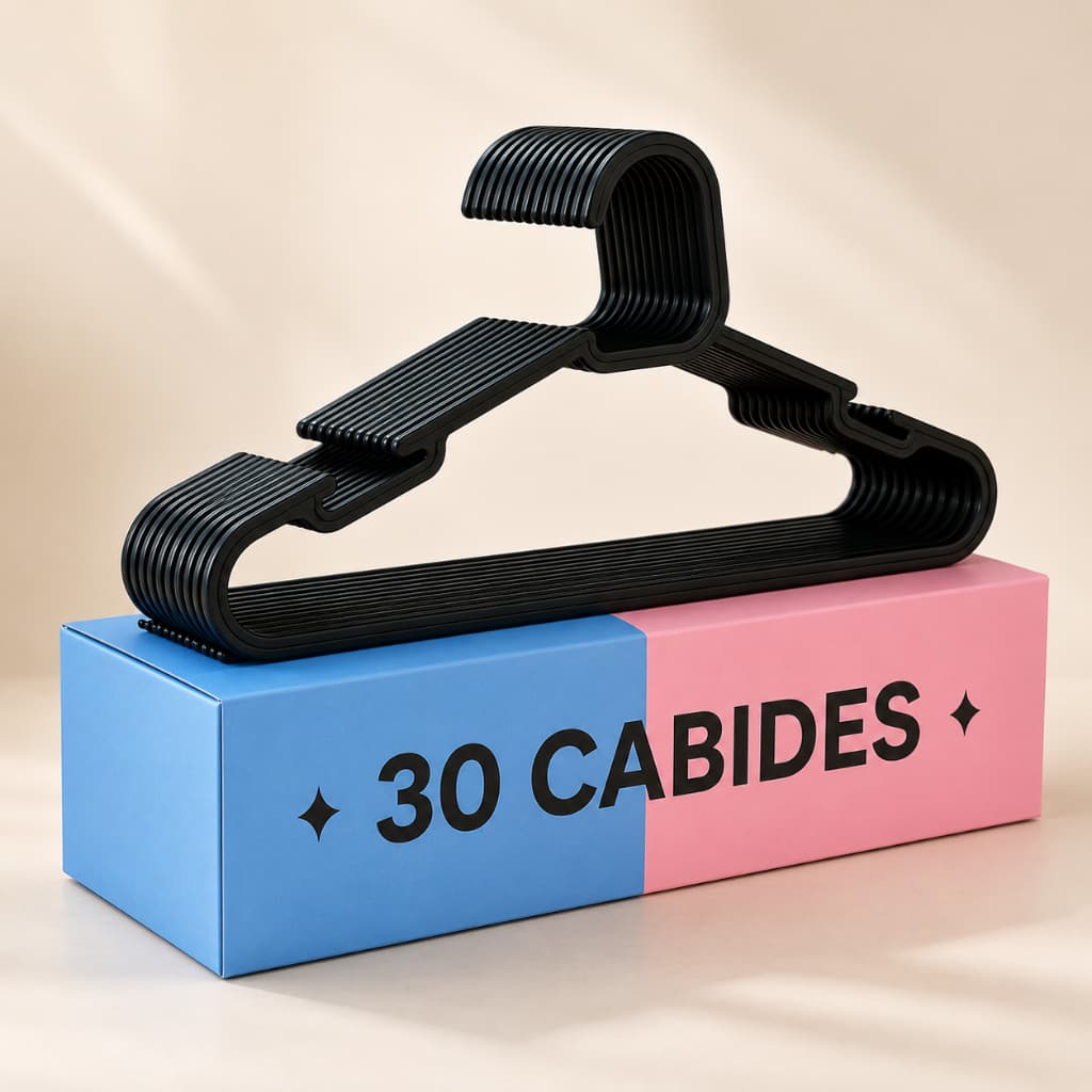 Kit 30 Cabide adulto Resistente