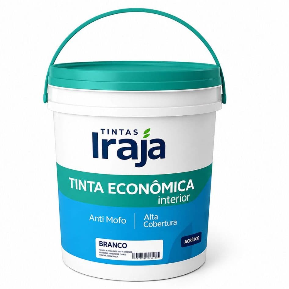 Tinta Irjá 18 Litros Branco Neve – Tinta para Paredes e Pintura Imobiliária