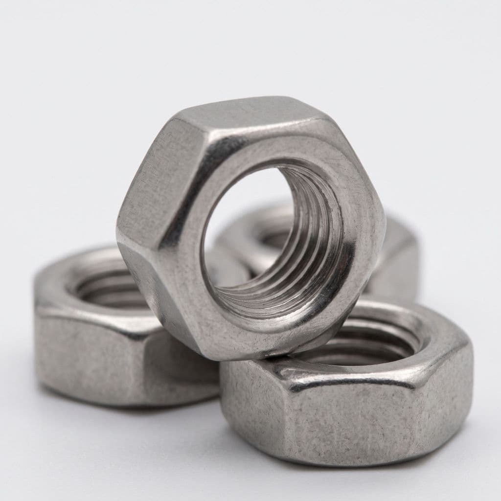 Porca M6 Sextavada Inox 304 Para Fixação Universal Estruturas Máquinas 10 Peças