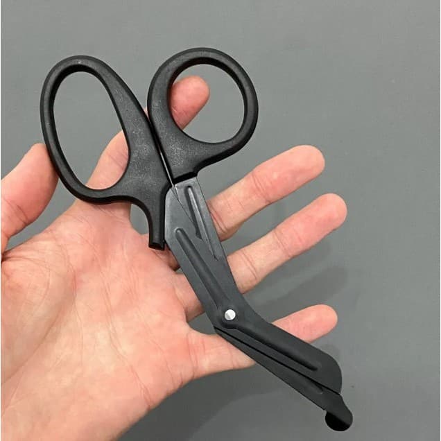 Tesoura Grande 18cm Tática Bandagem Romba Primeiros Socorros (6604)
