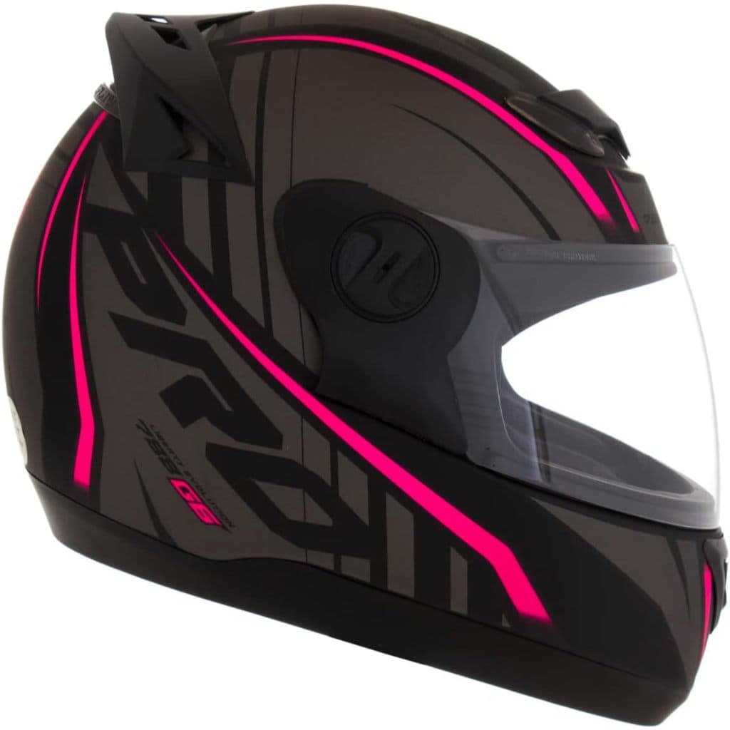 Capacete Fechado Pro Tork 788 Evolution G6 Disponível nas Cores Rosa ou Vermelho – Unissex