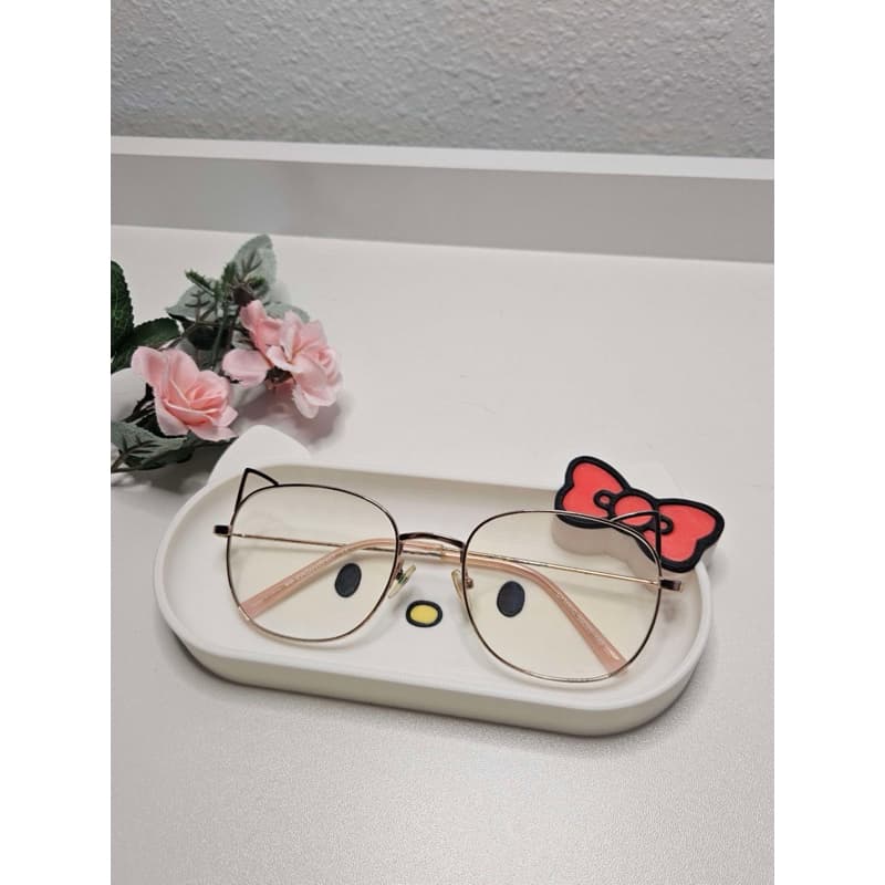 Suporte para Óculos Hello Kitty, porta-óculos criativo HELLO KITTY, expositor de óculos criativo.