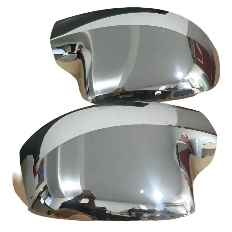 Par Capa Retrovisor Cromada Compativel Duster Sandero