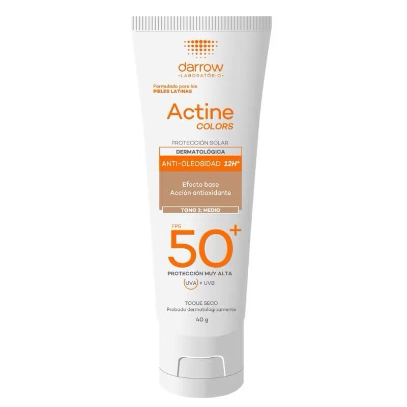 Protetor Solar Actine Colors FPS 50 Anti-oleosidad (PRODUTO IMPORTADO)