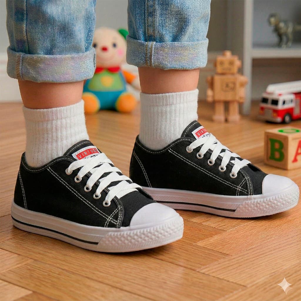 Tênis Infantil Star Masculino e Feminino Menino Menina Casual Escolar Macio Confortável Qualidade