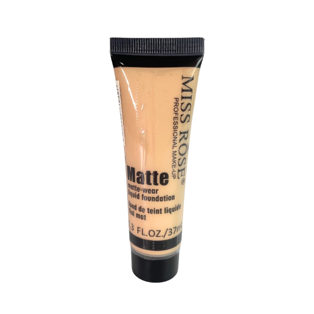 Base Miss Rose Matte Textura Leve Alta Fixação e Cobertura Perfeita  Maquiagem Diária