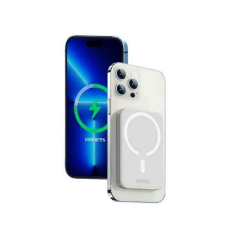 Carregador por indução sem fio 5000 compativel iphone / power bank