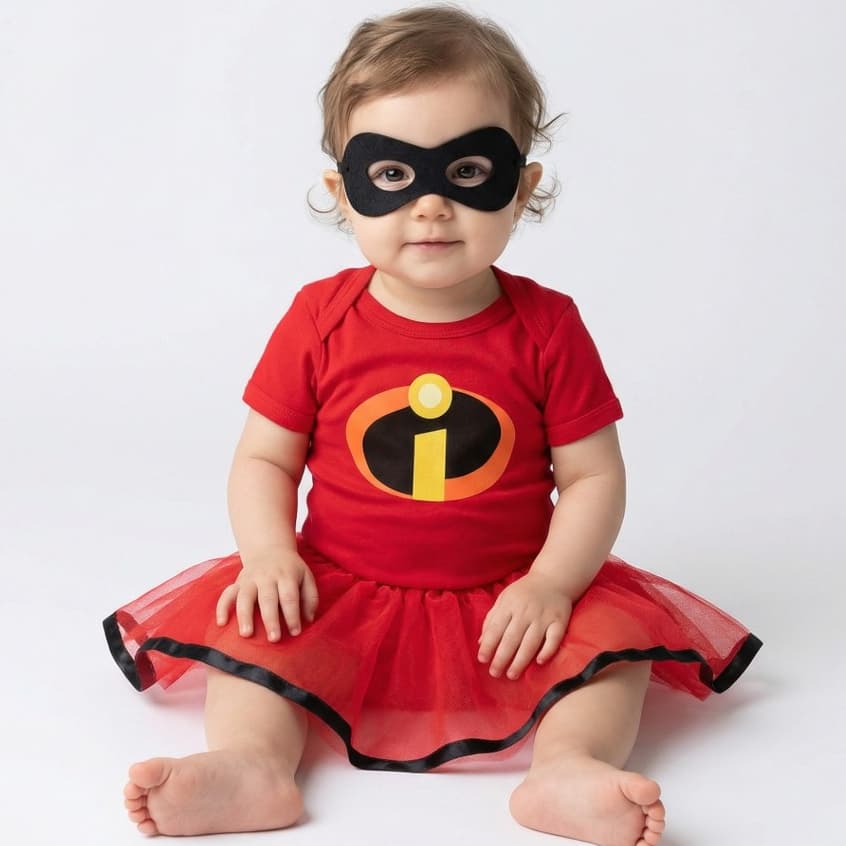 Body Roupa de Bebê Menina Macacão Infantil RN Body Recém Nascido Conjunto Os Incríveis Envio Rápido