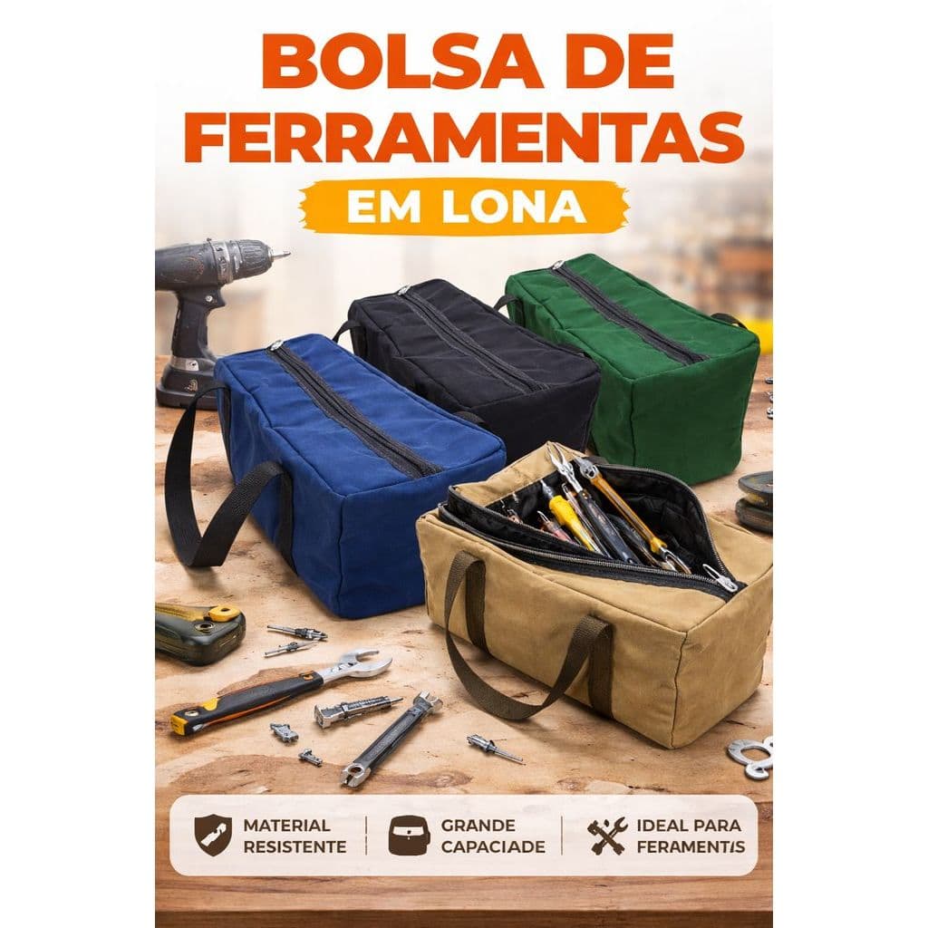 Bolsa de Ferramentas Caixa de Ferramentas de lona organizador de ferramentas