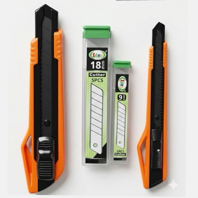 Kit 2 Estiletes Profissionais Emborrachados + 10 Lâminas Extra