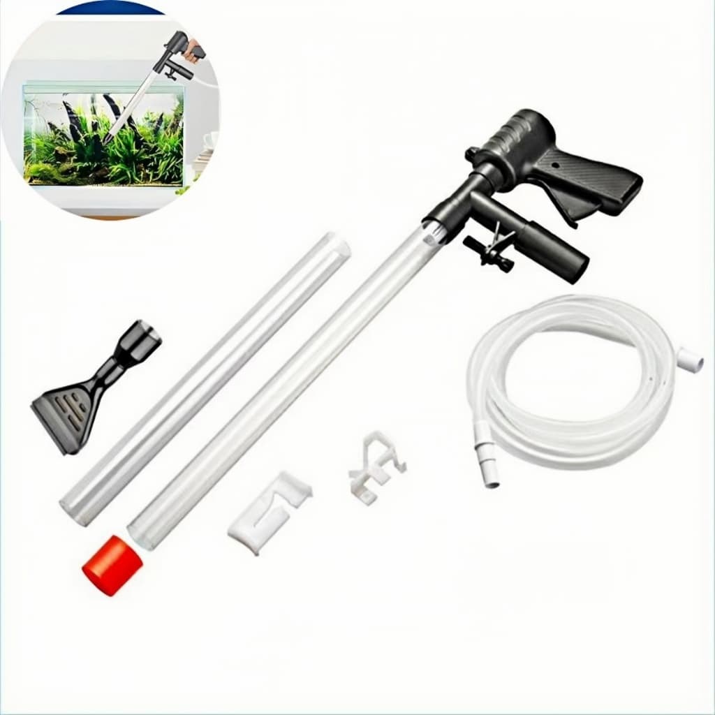Aquarium Cleaning Kit - Manual Siphon, Gravel Vac,Troca de Água e Limpeza de Areia